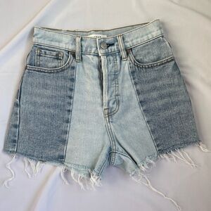 PacSun junior Two-Tone Jean Shorts